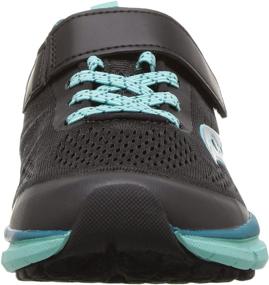 img 3 attached to 👟 Saucony Running Turquoise Medium Shoes for Little Girls: Style, Comfort, and Performance