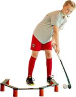 🏑 enhance field hockey skills with field hockey star skiller - premium lightweight stickhandling training aid and equipment for improved ball control, reaction time, and coordination - compact, portable, and adjustable trainer логотип