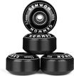 gemwon 52mm/99a skateboard wheel and bearing set for double kick skateboard and roller skates logo