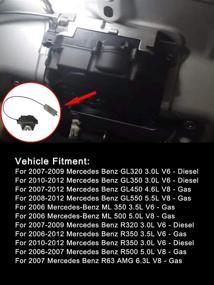 img 3 attached to Tailgate Trunk Lift Door Hatch for Mercedes-Benz GL320 GL350 GL450 GL550 R320 R350 R500 R63 AMG 2006-2012 | Rear Liftgate Lock Actuator Replacement - Part #1647400735