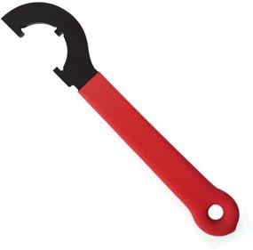 img 4 attached to Versatile Spanner Nut Wrench Tool: Ideal for Floor Heating Pipes and Cars Walnut, Features Non-Slip Handle