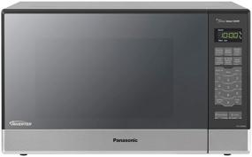 img 4 attached to Panasonic NN-SN686S Stainless Steel Microwave Oven - Countertop/Built-In with Inverter Technology and Genius Sensor, 1.2 Cubic Foot, 1200W