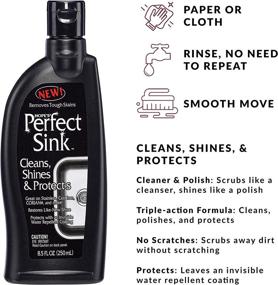 img 1 attached to 🧼 HOPE'S Stainless, Granite, & Perfect Sink Bundle: Streak-Free Polishing Cleaners - Remove Stains, Restore, and Repel Water Effectively