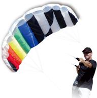🌈 hengda's 55 inch rainbow parafoil design logo