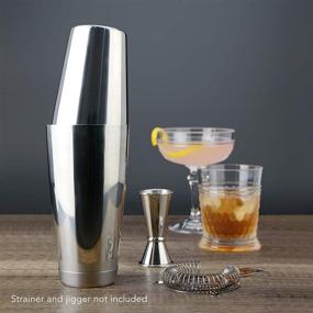 img 2 attached to Enhance Your Mixology Skills with the PG Boston Cocktail Kit Stainless