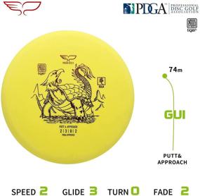 img 3 attached to 🥏 Yikun Discs Professional Disc Golf Set 3 in 1 for Kids and Adults - Includes Driver, Mid-Range, and Putter (165-176g) - Ideal Outdoor Game