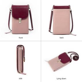 img 3 attached to Carryluxy Crossbody Ladies Wallets Shoulder