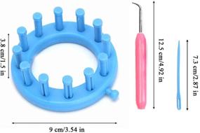 img 3 attached to RMISODO Circular Knitter Knitting Embellishment