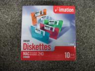 💾 imation 3.5 ds-hd mac formatted floppy disks (1 pack): reliable storage solution for mac users logo