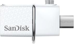 img 3 attached to 📱 SanDisk 32 ГБ Ультра Дуал USB-накопитель 3.0 белого цвета - SDDD2-032G-GAM46W - Высокоскоростной USB-флэш-накопитель с двумя разъёмами