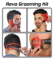 💇 revo haircut kit - all-in-one beard and hair shaping tool with neckline shaving template - achieve perfect hairline lineup and beard grooming - barber supplies for hair cutting and styling logo