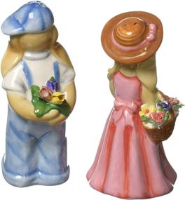 img 1 attached to 🐰 Appletree Design Barnyard Bunny Salt & Pepper Shaker Set, 4.125-Inch