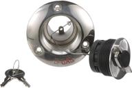 🔒 seachoice 32051: premium deck mount gas fill plate with locking cap - high-quality cast 316 stainless steel - 2 keys included logo
