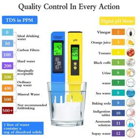 img 3 attached to PH Meter, TDS PPM Meter, Soil PH Tester - Digital Kit (3 Pack): Accurate Testing for Optimal Growing Conditions