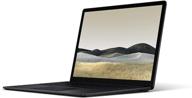 🖥️ renewed microsoft surface laptop 3 - intel core i5, 8gb ram, 256gb ssd - matte black, 13.5" touch-screen (latest model) logo