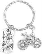 find journey bicycle keychain 105j logo