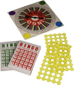 img 1 attached to 🎁 Classic Red Box Bingo Game by Pressman Toy – Fun for All Ages!