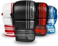 🥊 enhance your mma experience with sanabul core series advanced 7 oz hybrid sparring mma gloves logo