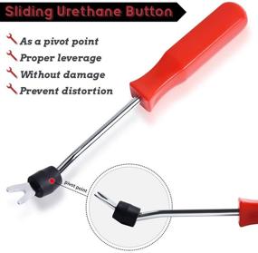 img 3 attached to OTUAYAUTO Plastic Fastener Remover - Ultimate Automotive Clip Removal Tool for All Vehicles