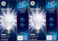 💡 ge lighting efficient 43w equiv. bulb - powerful 565 lumens логотип