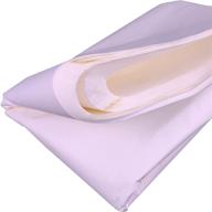 🎪 carnival papers wet strength white tissue paper: deli paper substitute for model making, geli printing, mixed media crafts, etc. tear-resistant when wet (pack of 10) logo