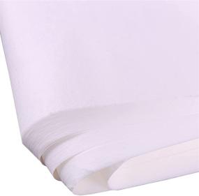 img 3 attached to 🎪 Carnival Papers Wet Strength White Tissue Paper: Deli Paper Substitute for Model Making, Geli Printing, Mixed Media Crafts, etc. Tear-Resistant When Wet (Pack of 10)