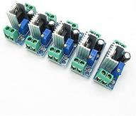 💡 pack of 5 jiuwu lm317 buck step down power supply modules for diy-dc linear conversion logo