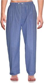 img 3 attached to Unwind in Style with Classical Sleepwear Broadcloth Woven Pajama Set: Discover Comfort and Elegance