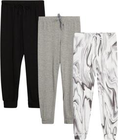 img 4 attached to Sweet Hearts Girls Sweatpants Multipack