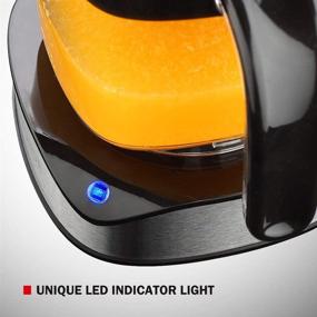 img 2 attached to 🍊 LUUKMONDE Electric Citrus Juicer 1.2L Large Volume - Powerful Motor, LED Working Lamp - Orange Squeezer & Extractor for Orange, Lemon, Lime & Grapefruit