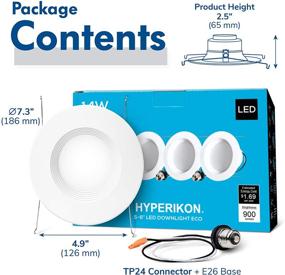 img 3 attached to 🏠 Enhance Your Home with Hyperikon Recessed Lighting Retrofit Downlight