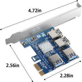 img 3 attached to Преобразователь адаптера для удлинителя Bitcoin Miner