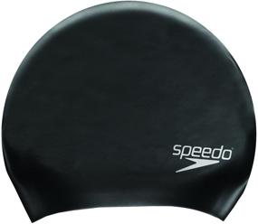 img 4 attached to Speedo Unisex Long Hair Black