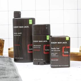 img 2 attached to 🌲 Every Man Jack Cedarwood Deodorant: Twin Pack, 3-ounce Sticks - Aluminum Free, Paraben-free, Naturally Derived, Cruelty Free