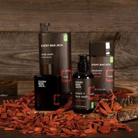 img 1 attached to 🌲 Every Man Jack Cedarwood Deodorant: Twin Pack, 3-ounce Sticks - Aluminum Free, Paraben-free, Naturally Derived, Cruelty Free