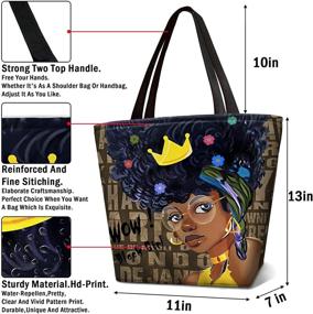 img 3 attached to 👜 Stylish Shoulder Bags & Wallets for African American Women in Business