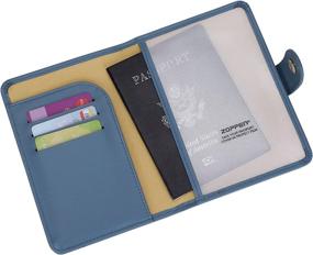img 2 attached to Обложка для паспорта с блокировкой Zoppen Slim