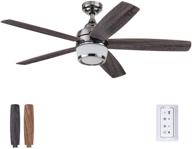 🔌 prominence home 48-inch gun metal tennyson ceiling fan - model 51472-01 логотип