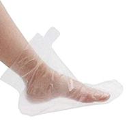 enhanced thermal therapy with larger, thicker paraffin bath liners: perfect foot pedicure spa wax treatment solution logo