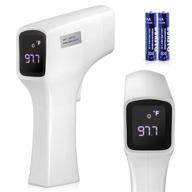 🌡️ instant accurate non-contact infrared forehead thermometer with fever alarm - ideal for adults, kids, and babies logo