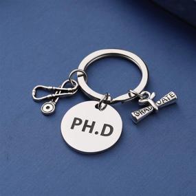 img 2 attached to ENSIANTH Graduation Keychain Jewelry Philosophy