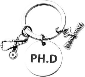 img 4 attached to ENSIANTH Graduation Keychain Jewelry Philosophy