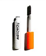 💥 meloway your way mascara - super black volumizing, bold thicker lashes - flexible wand - 0.25 fl. oz. logo