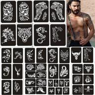 tattoos stencils temporary templates reusable logo