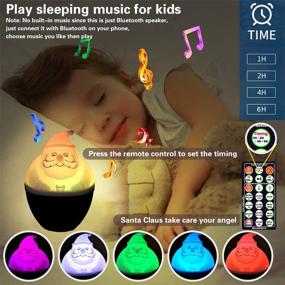 img 2 attached to 🎄 Рождественский проектор со встроенным Bluetooth-динамиком, COSOOS Праздничная проекционная подсветка для детей, ночные светильники Санта-Клауса, диско-шар для вечеринок в доме, комнате, баре, публичные мероприятия, визажистические вечеринки
