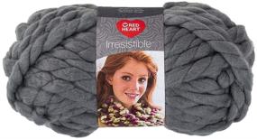 img 2 attached to 🧶 Captivating Grey: Red Heart Irresistible Yarn for Your Ultimate Knitting Projects