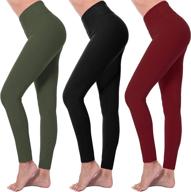 valandy high waisted leggings for women: buttery soft, stretchy, and tummy control workout pants in one&amp;plus size logo