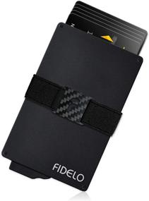 img 3 attached to 👛 FIDELO Aluminum Minimalist Wallet for Men