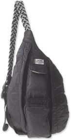 img 4 attached to KAVU Womens Mini Rope Black Women's Handbags & Wallets for Fashion Backpacks