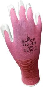 img 1 attached to 🧤 Small Assorted Colors NT370 Atlas Nitrile Garden Gloves - 6 Pack